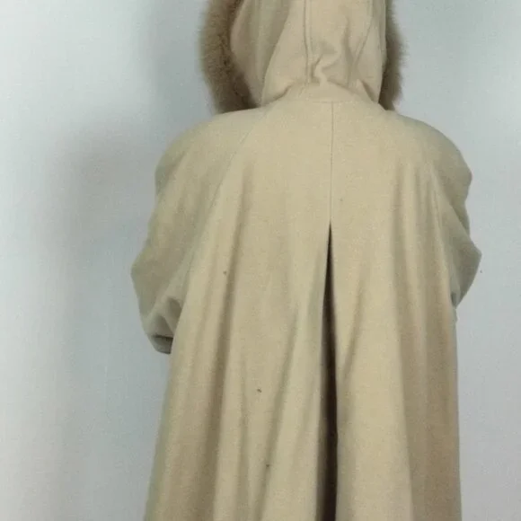 Toni Plus XL Luxury Cashmere Wool Blend Maxi Walking Coat Tan Longline Winter - Picture 6 of 10